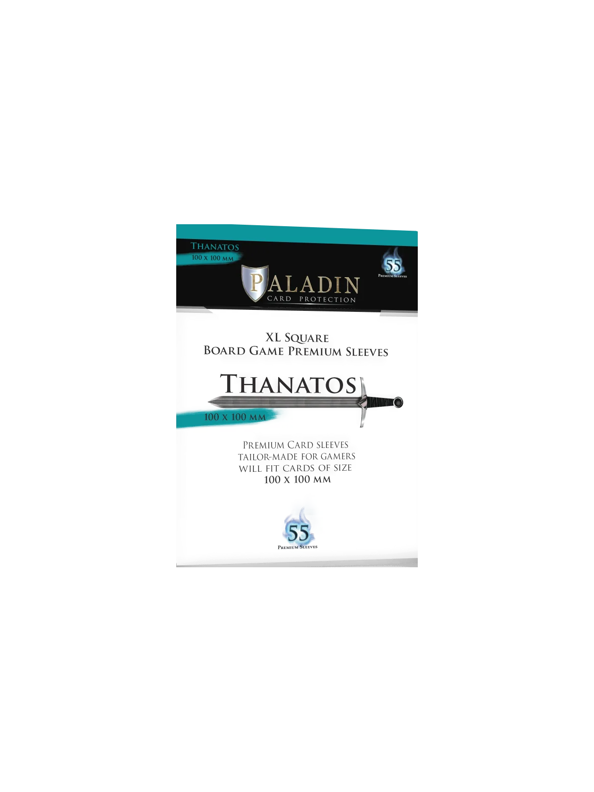 [Ref:32] Fundas Paladin Thanatos (Pack of 55) (100×100mm) de  en Fundas | La Cueva Roja