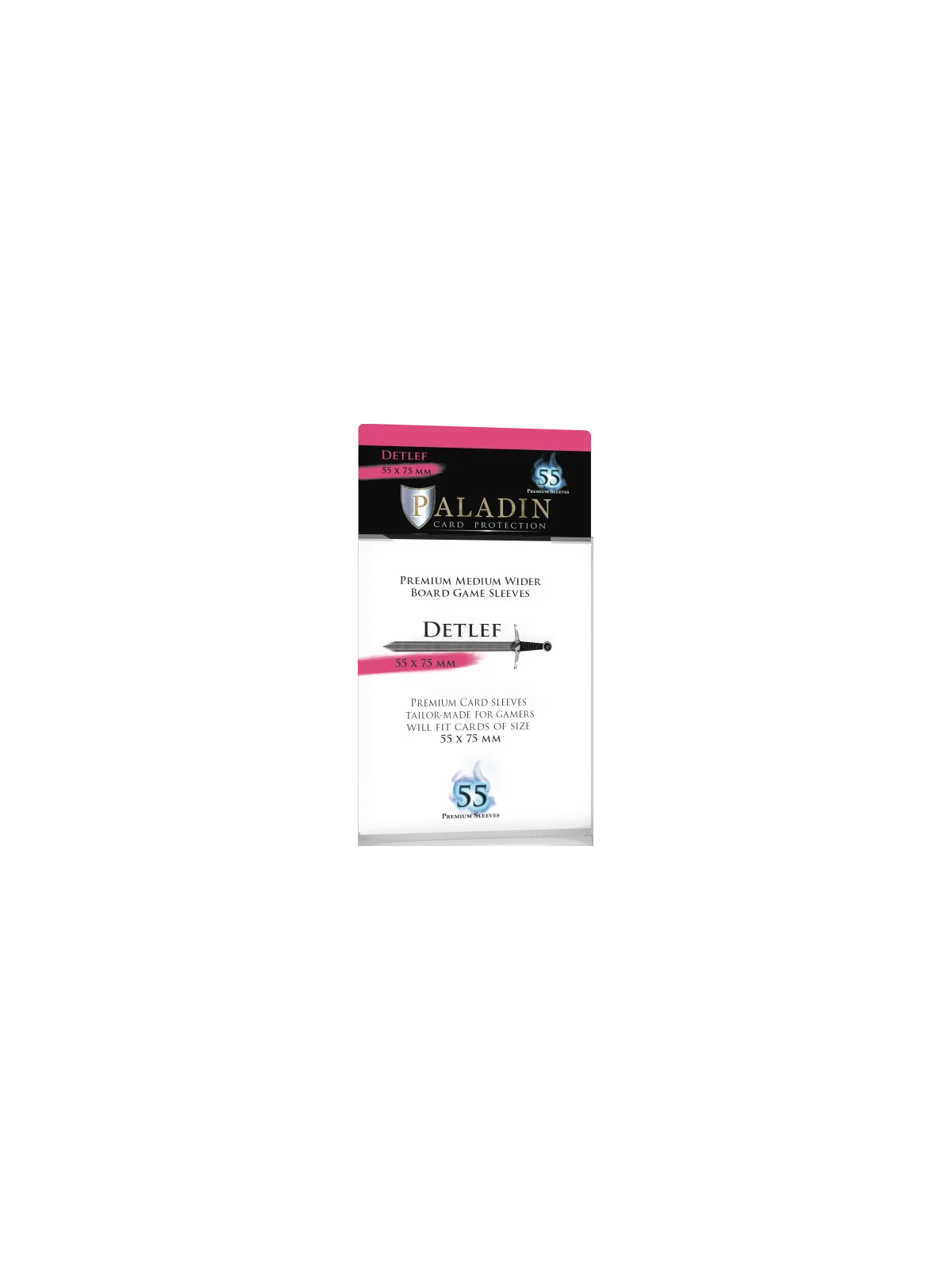 [Ref:31] Fundas Paladin Detlef (Pack of 55) (55×75mm) de  en Fundas | La Cueva Roja