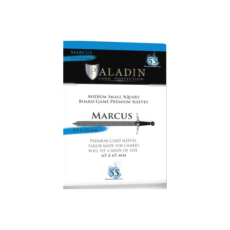 [Ref:30] Fundas Paladin Marcus (Pack of 55) (65×65mm) de  en Fundas | La Cueva Roja