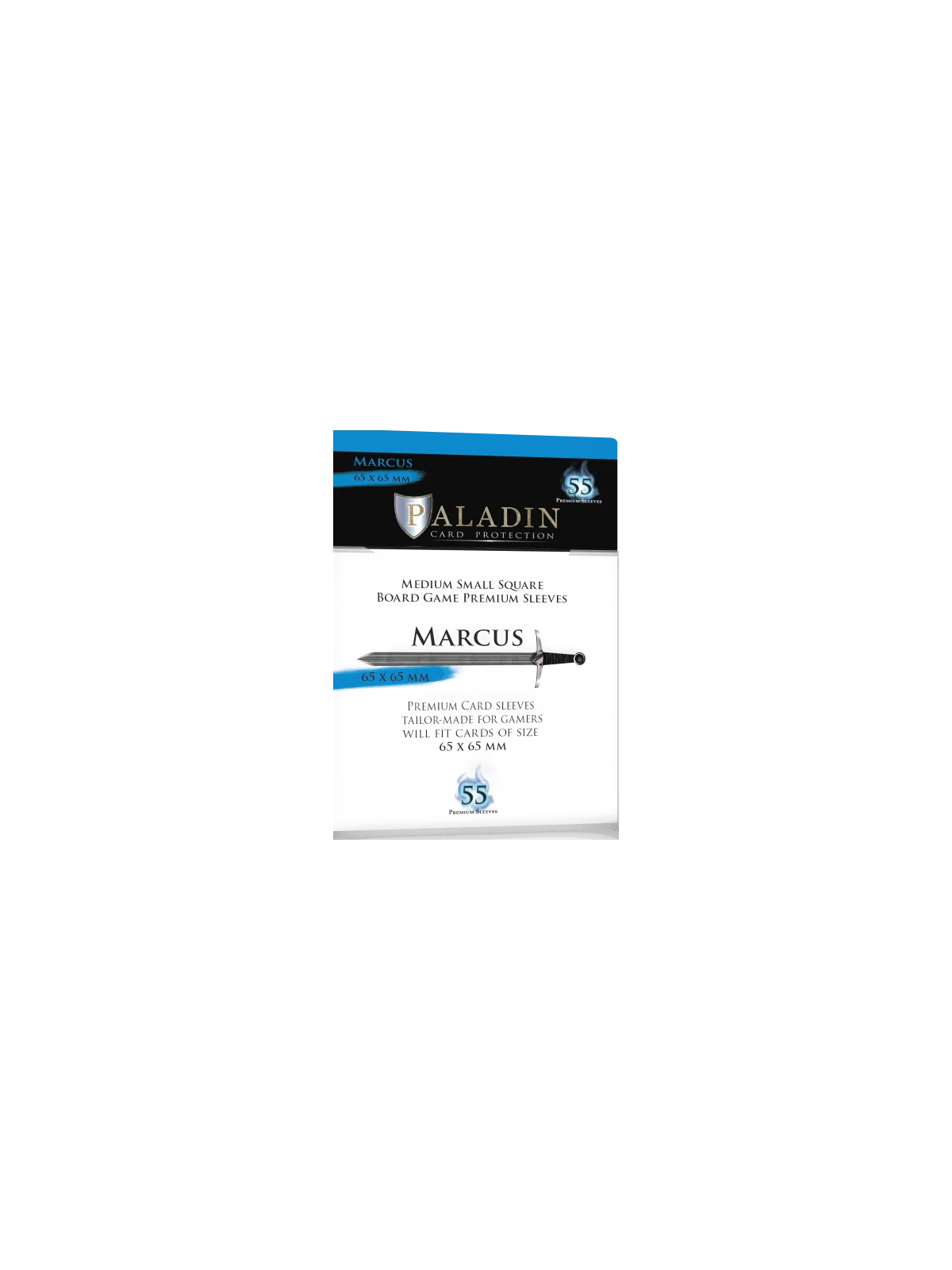 [Ref:30] Fundas Paladin Marcus (Pack of 55) (65×65mm) de  en Fundas | La Cueva Roja