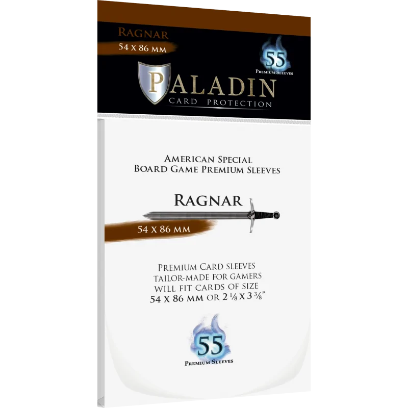 [Ref:24] Fundas Paladin Ragnar (Pack of 55) (54×86mm) de  en Fundas | La Cueva Roja