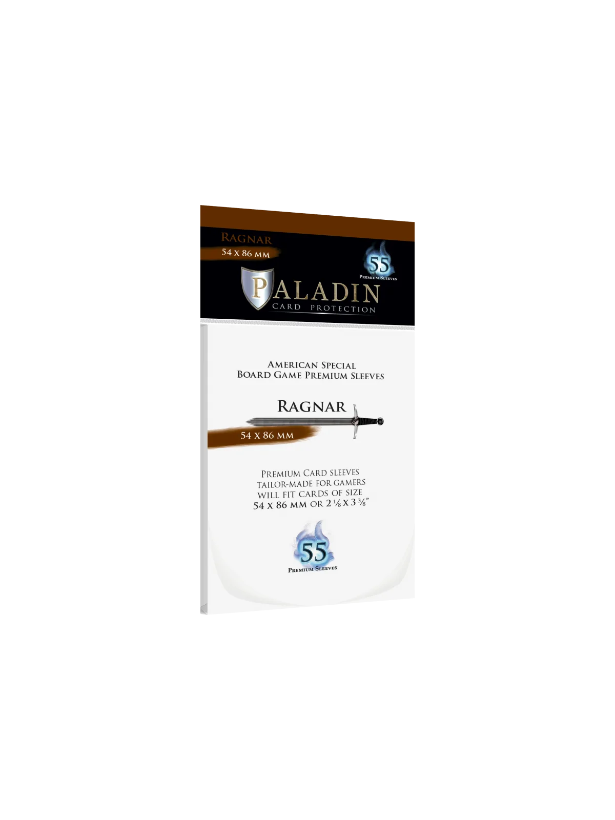 [Ref:24] Fundas Paladin Ragnar (Pack of 55) (54×86mm) de  en Fundas | La Cueva Roja