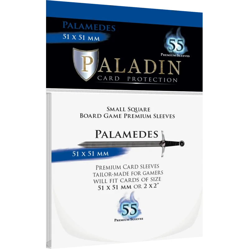 [Ref:23] Fundas Paladin Palamedes (Pack of 55) (51×51mm) de  en Fundas | La Cueva Roja