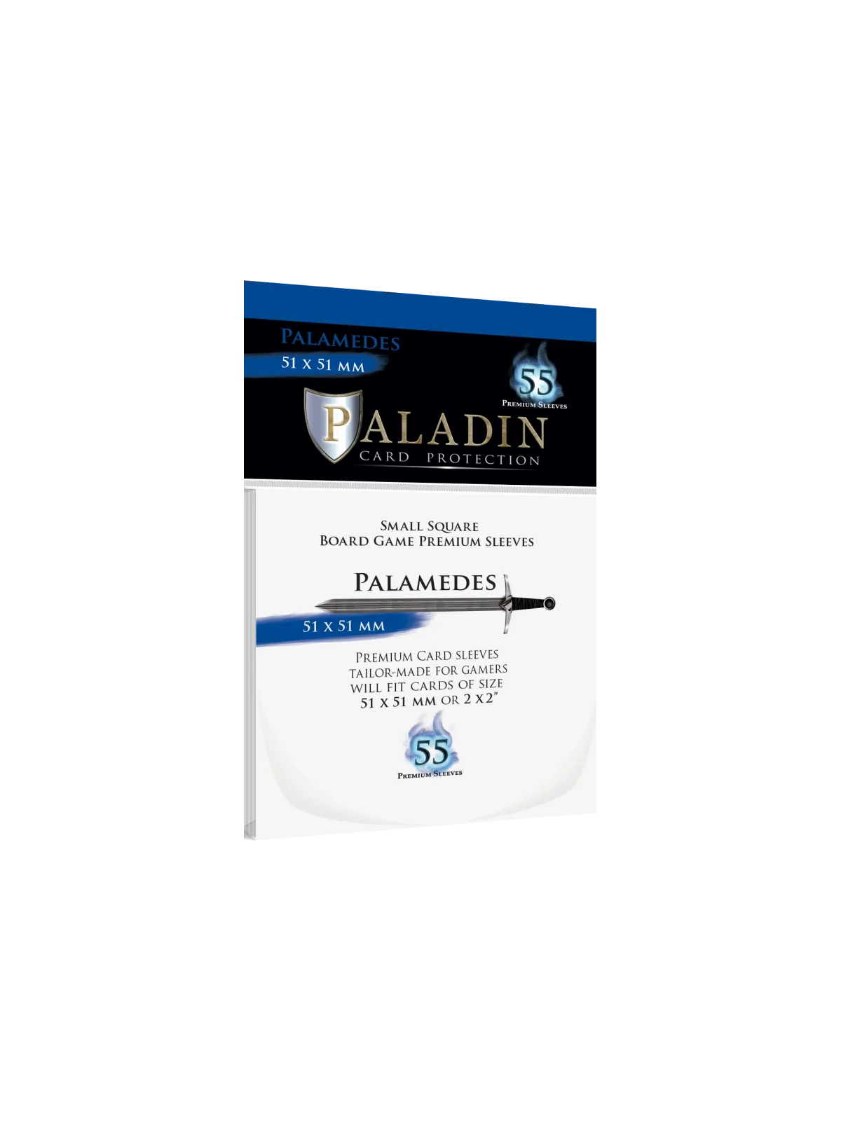 [Ref:23] Fundas Paladin Palamedes (Pack of 55) (51×51mm) de  en Fundas | La Cueva Roja