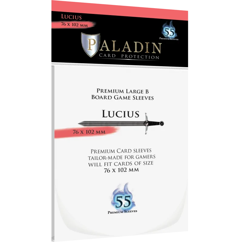 [Ref:19] Fundas Paladin Lucius (Pack of 55) (76×102mm) de  en Fundas | La Cueva Roja