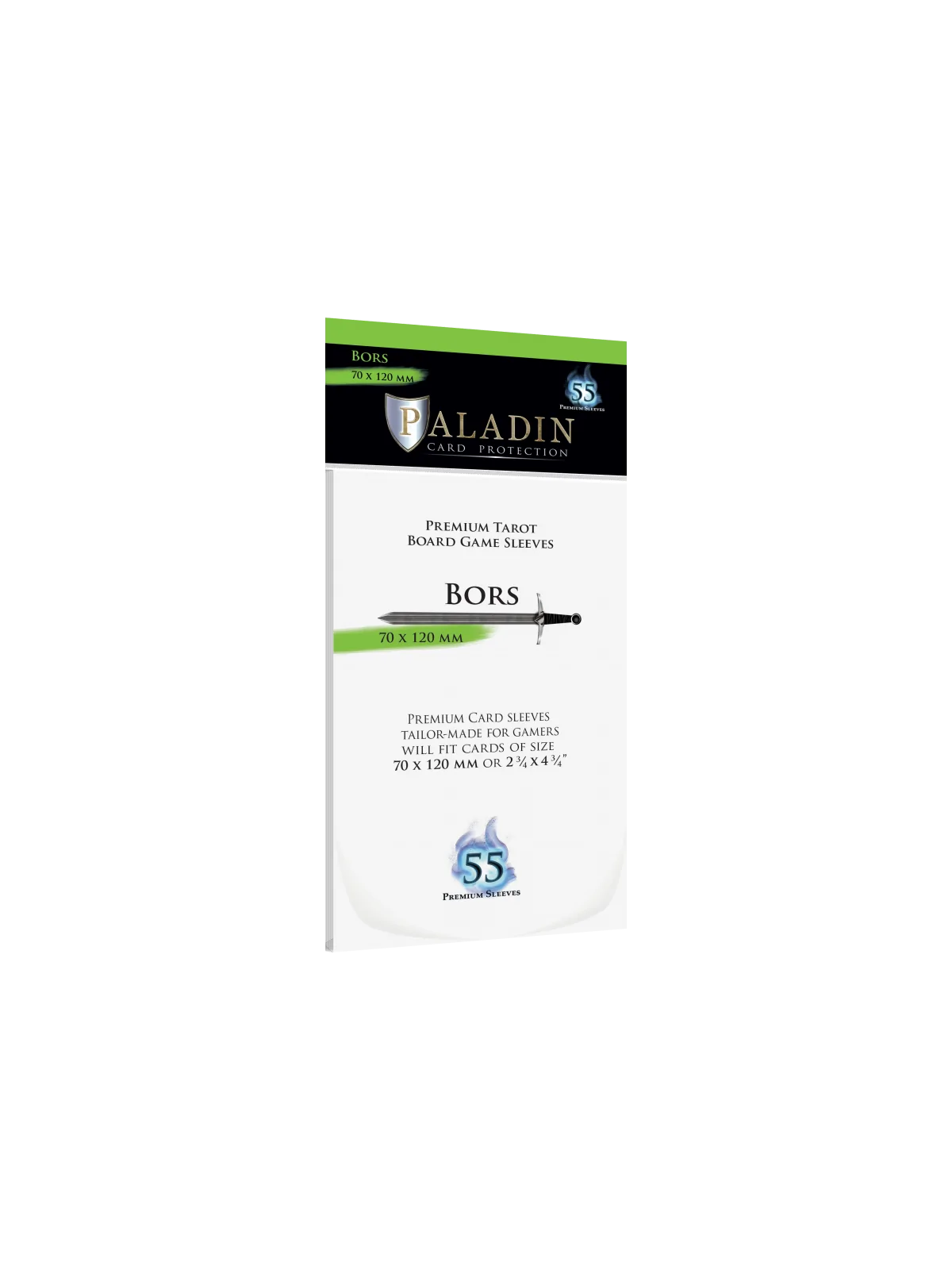 [Ref:16] Fundas Paladin Bors (Pack of 55) (70×120mm) de  en Fundas | La Cueva Roja