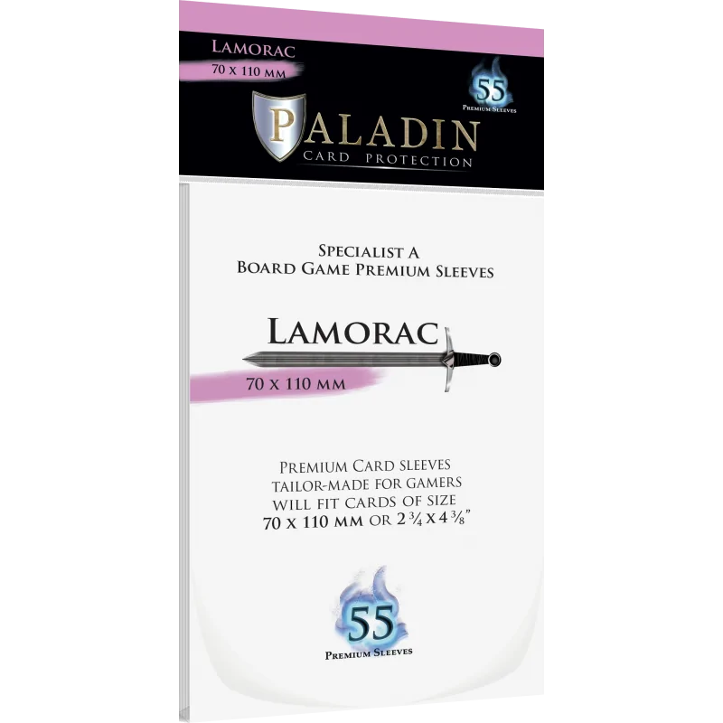 [Ref:10] Fundas Paladin Lamorac (Pack of 55) (70×110mm) de  en Fundas | La Cueva Roja