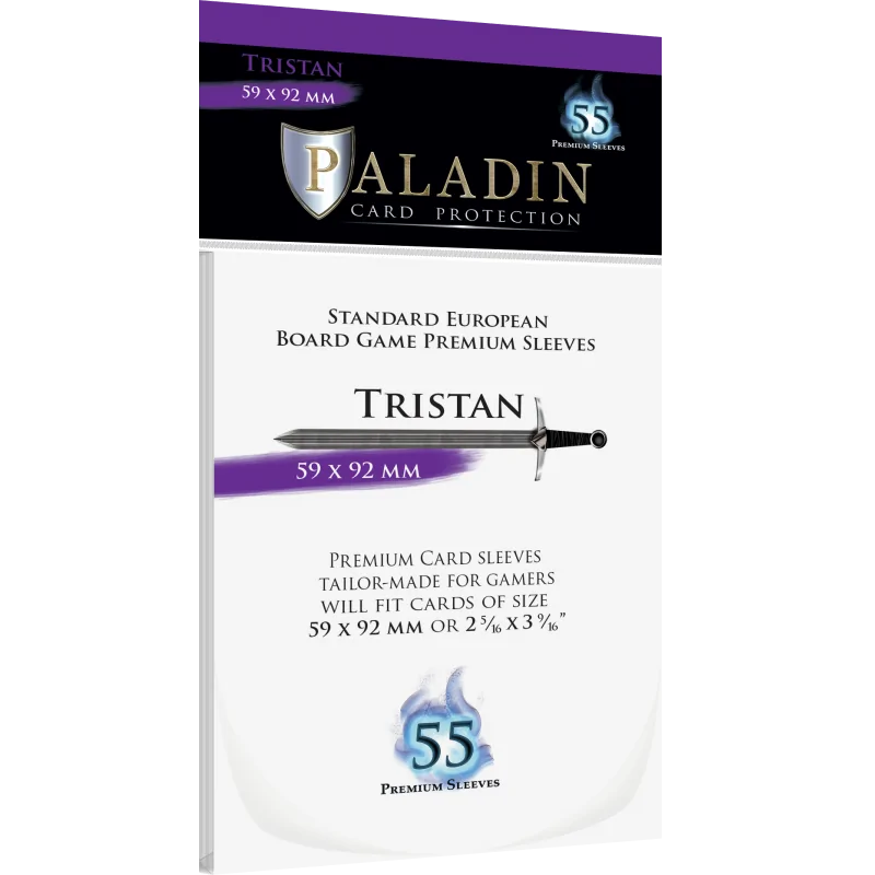 [Ref:05] Fundas Paladin Tristan (Pack of 55) (59×92mm) de  en Fundas | La Cueva Roja