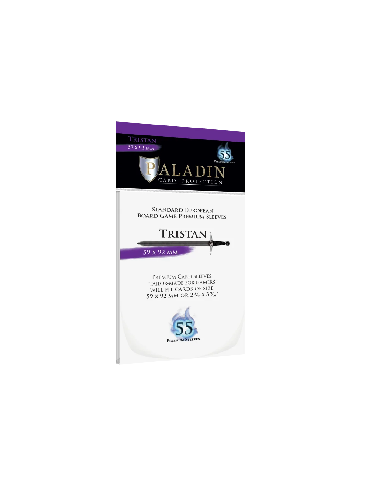 [Ref:05] Fundas Paladin Tristan (Pack of 55) (59×92mm) de  en Fundas | La Cueva Roja