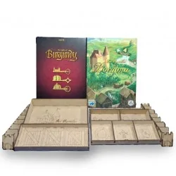 Inserto Compatible con Los Castillos de Borgoña (Edición Maldito Games o Edición 20 Aniversario) de WithOut Mess en Insertos | L