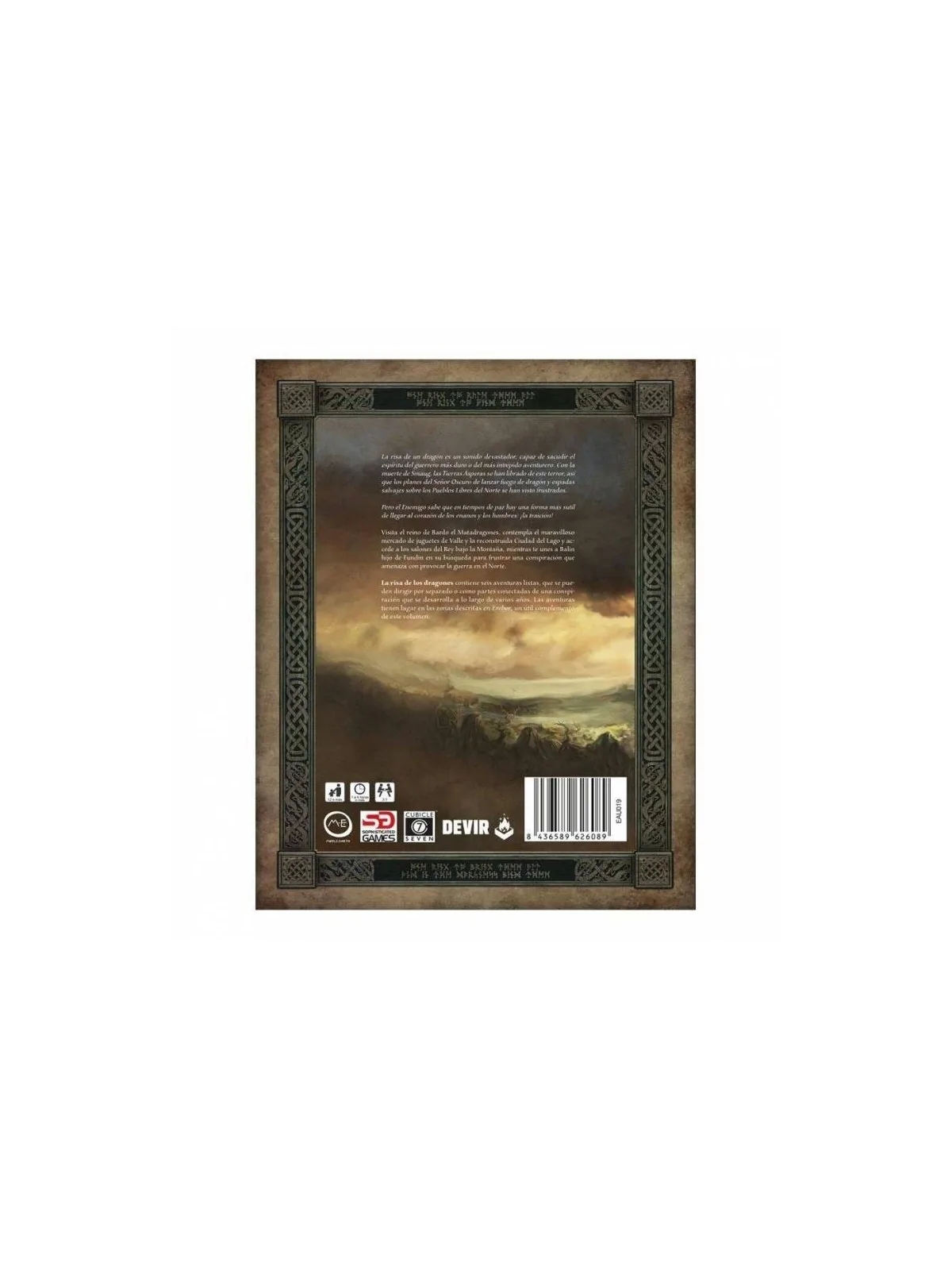 El Anillo Único: La Risa de los Dragones de Devir en Juegos de Rol | La Cueva Roja
