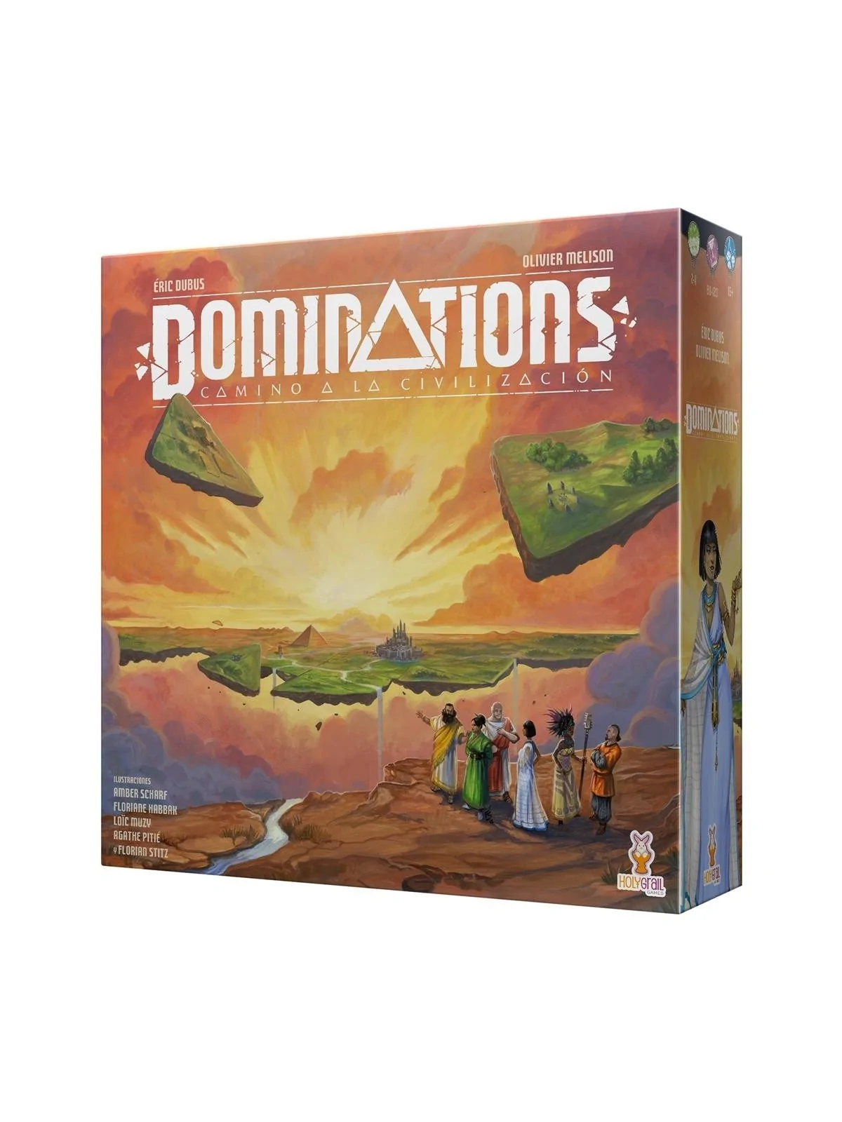 Dominations de Holy Grail Games en Juegos de Tablero | La Cueva Roja