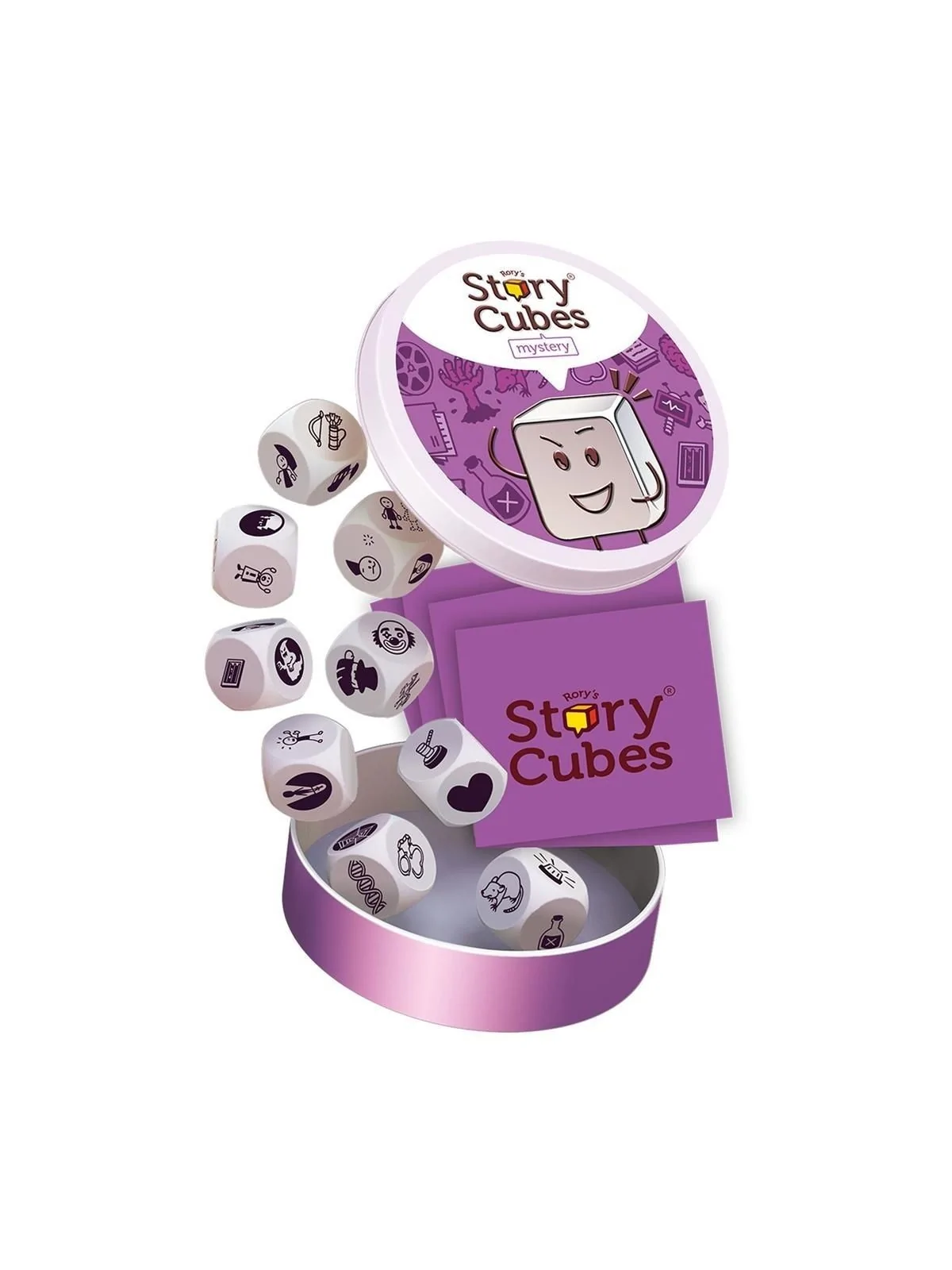 Story Cubes Misterio Blister Eco de Zygomatic en Juegos de Dados | La Cueva Roja