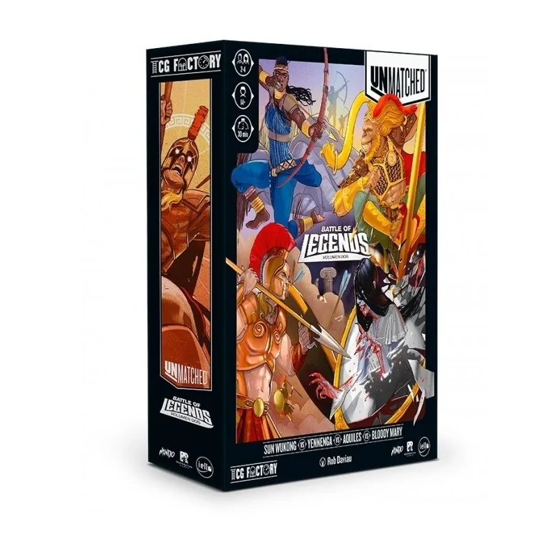 Unmatched Battle of Legends Volumen 2 de TCG Factory en Juegos de Tablero | La Cueva Roja