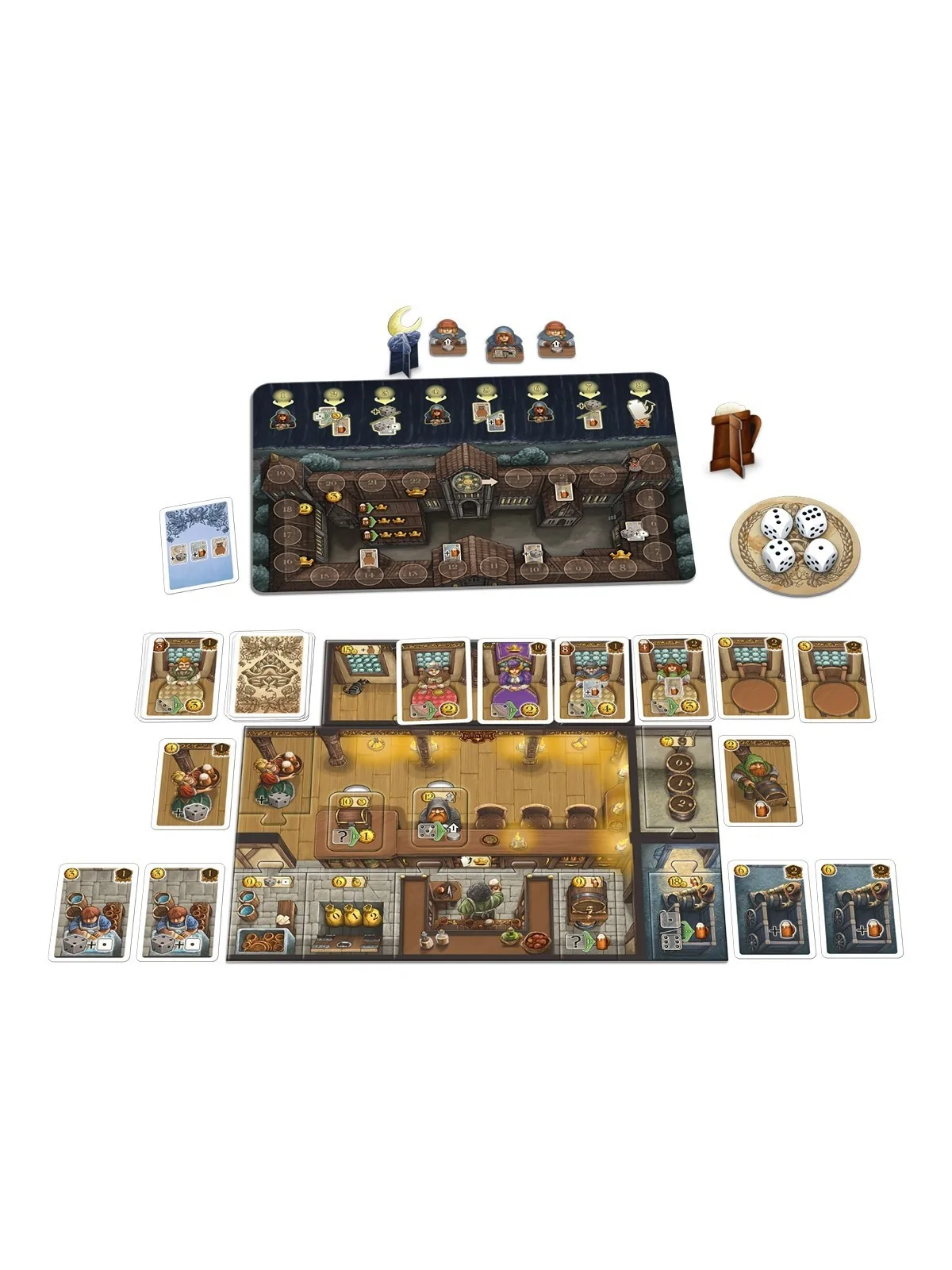 Las Tabernas de Valfonda de Devir en Juegos de Tablero | La Cueva Roja