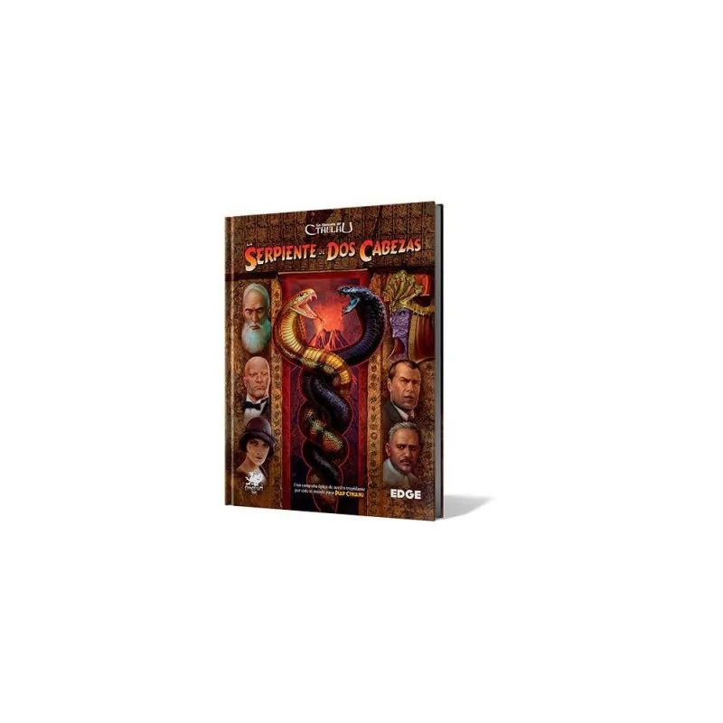 La Llamada de Cthulhu: La Serpiente de Dos Cabezas de Edge en Juegos de Rol | La Cueva Roja