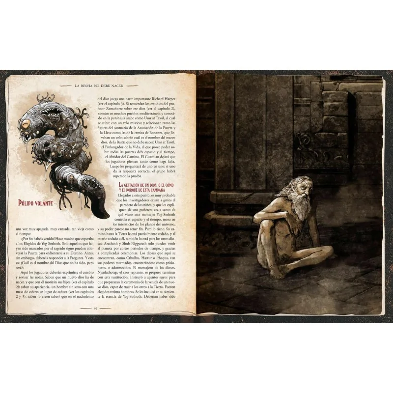 La Llamada de Cthulhu: La Bestia no Debe Nacer de Shadowlands Ediciones en Juegos de Rol | La Cueva Roja