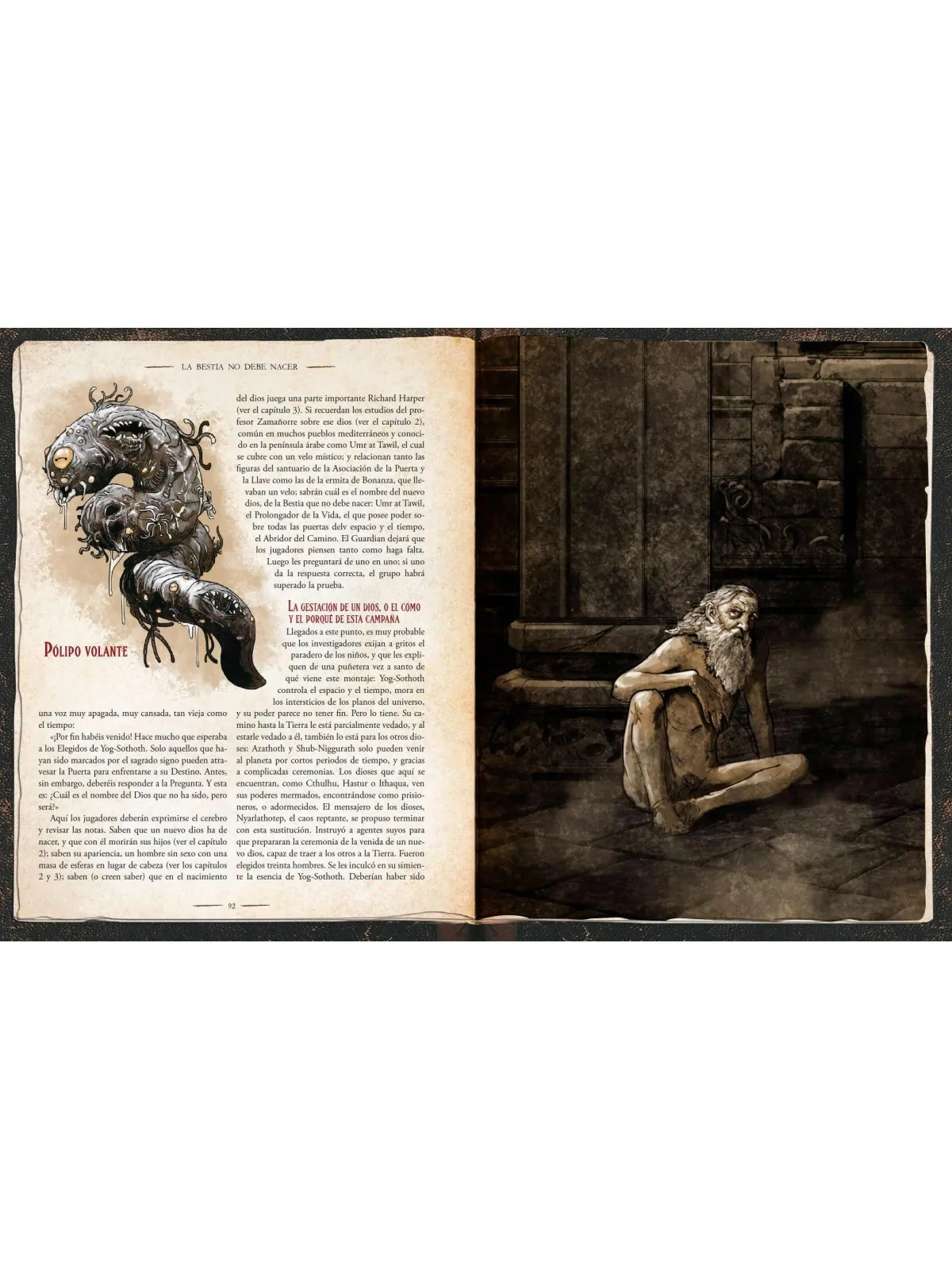 La Llamada de Cthulhu: La Bestia no Debe Nacer de Shadowlands Ediciones en Juegos de Rol | La Cueva Roja