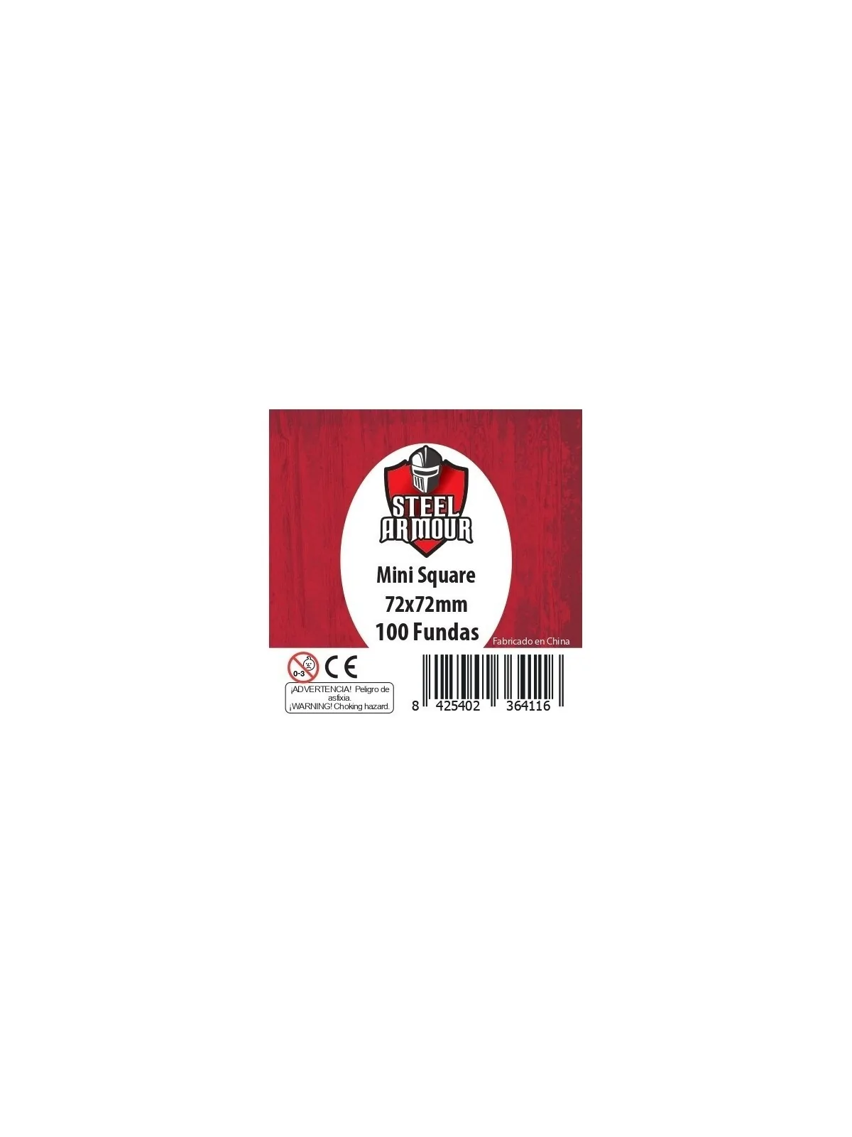 Steel Armour Square Mini (Pack of 100) (72x72mm) de Steel Armour en Fundas | La Cueva Roja