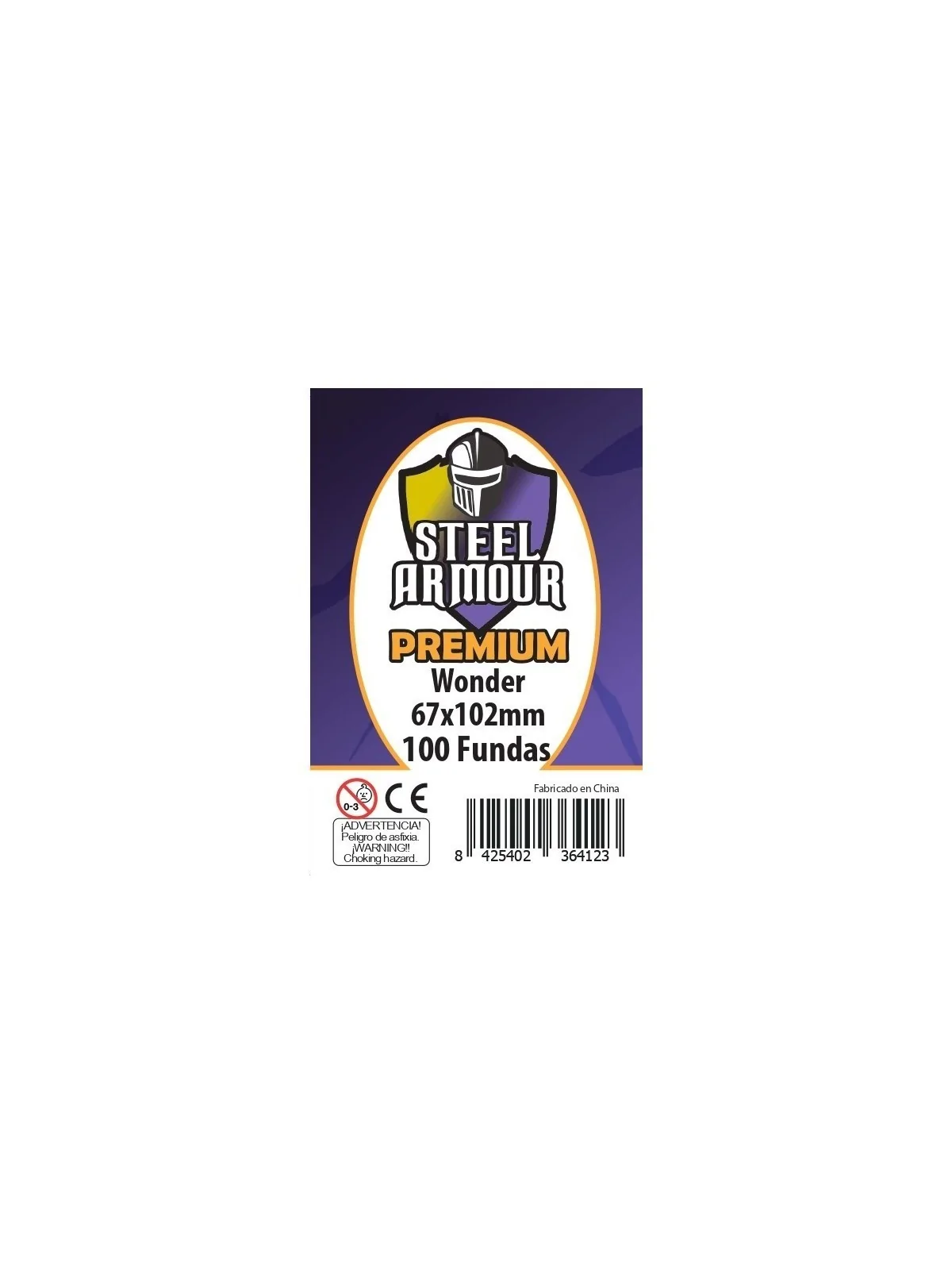 Steel Armour Wonder Premium (Pack of 100) (67x102mm) de Steel Armour en Fundas | La Cueva Roja