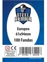 Steel Armour Europeo (Pack of 100) (61x94mm) de Steel Armour en Fundas | La Cueva Roja