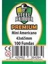 Steel Armour Mini Americano Premium (Pack of 100) (43x65mm) de Steel Armour en Fundas | La Cueva Roja