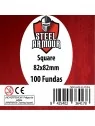 Steel Armour Square (Pack of 100) (82x82mm) de Steel Armour en Fundas | La Cueva Roja