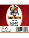 Steel Armour Square Premium (Pack of 100) (82x82mm) de Steel Armour en Fundas | La Cueva Roja