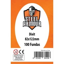 Steel Armour Dixit (Pack of 100) (82x122mm) de Steel Armour en Fundas | La Cueva Roja