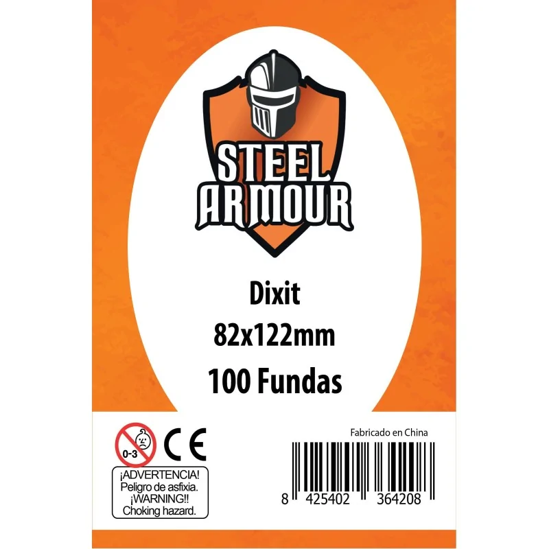 Steel Armour Dixit (Pack of 100) (82x122mm) de Steel Armour en Fundas | La Cueva Roja