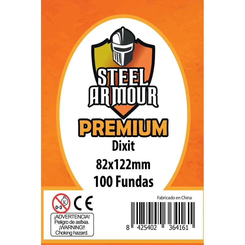 Steel Armour Dixit Premium (Pack of 100) (82x122mm) de Steel Armour en Fundas | La Cueva Roja