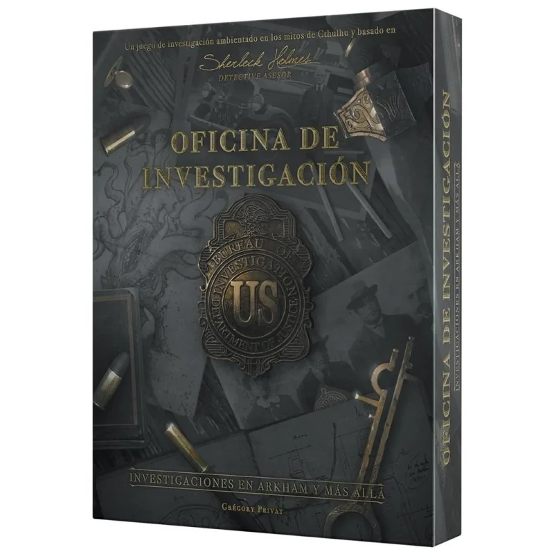 Sherlock Holmes: Oficina de Investigación de Space Cowboys en Juegos de Tablero | La Cueva Roja