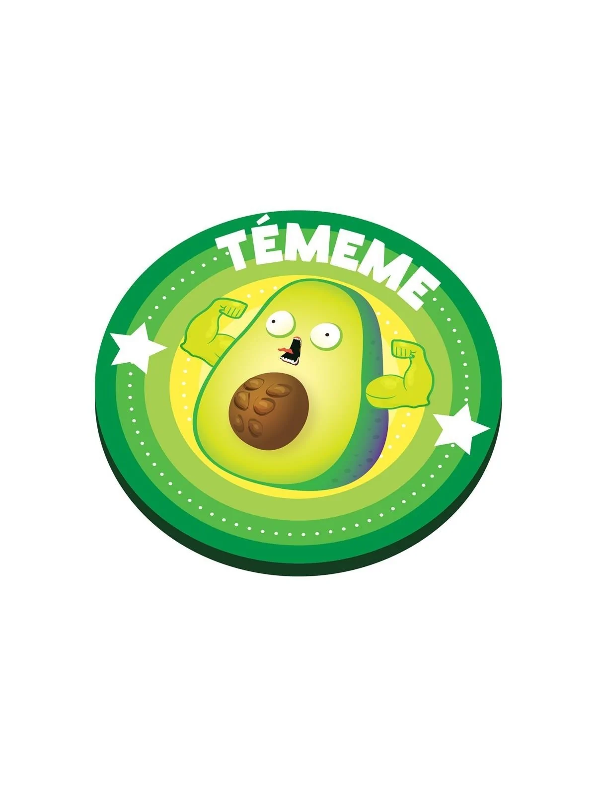 Throw Throw Avocado de Exploding Kittens en Juegos de Cartas | La Cueva Roja