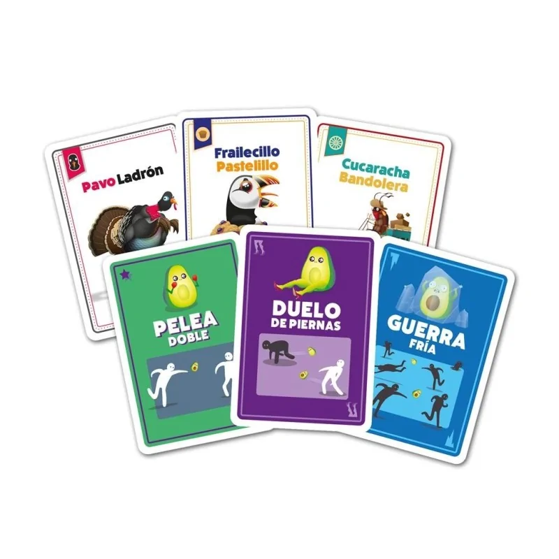 Throw Throw Avocado de Exploding Kittens en Juegos de Cartas | La Cueva Roja