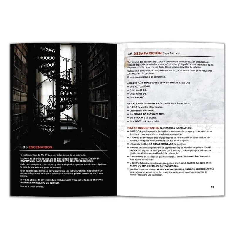 The Writers de El Refugio de Ryhope en Juegos de Rol | La Cueva Roja
