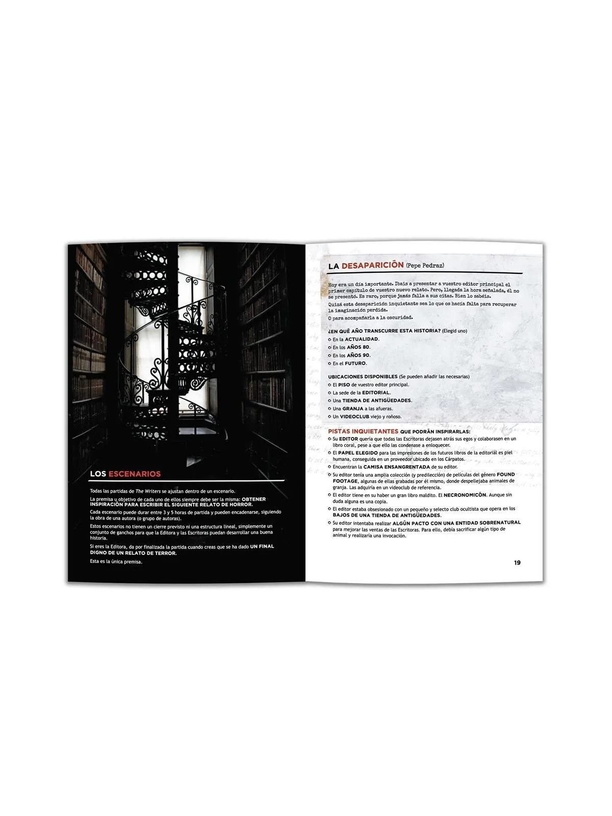 The Writers de El Refugio de Ryhope en Juegos de Rol | La Cueva Roja