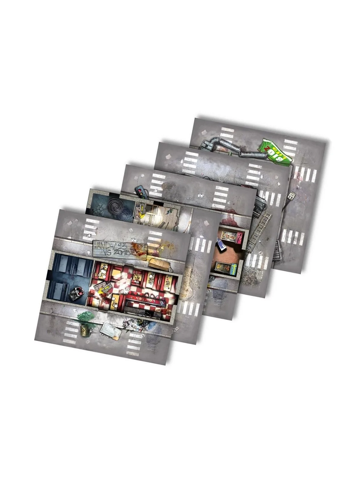 Zombicide Segunda Edición: Tiles Set de CMON en Juegos de Tablero | La Cueva Roja