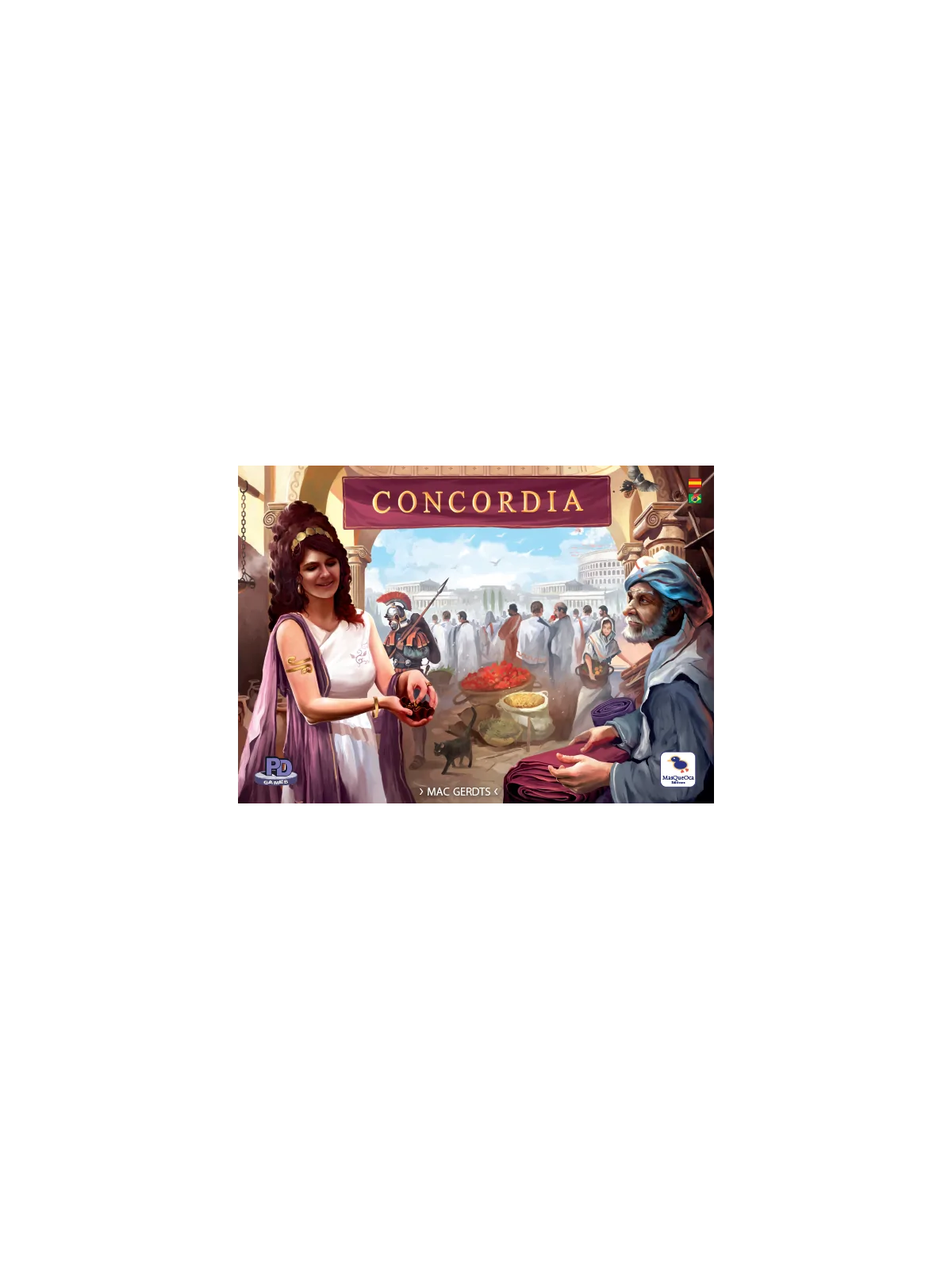 Concordia de MasQueOca en Juegos de Tablero | La Cueva Roja