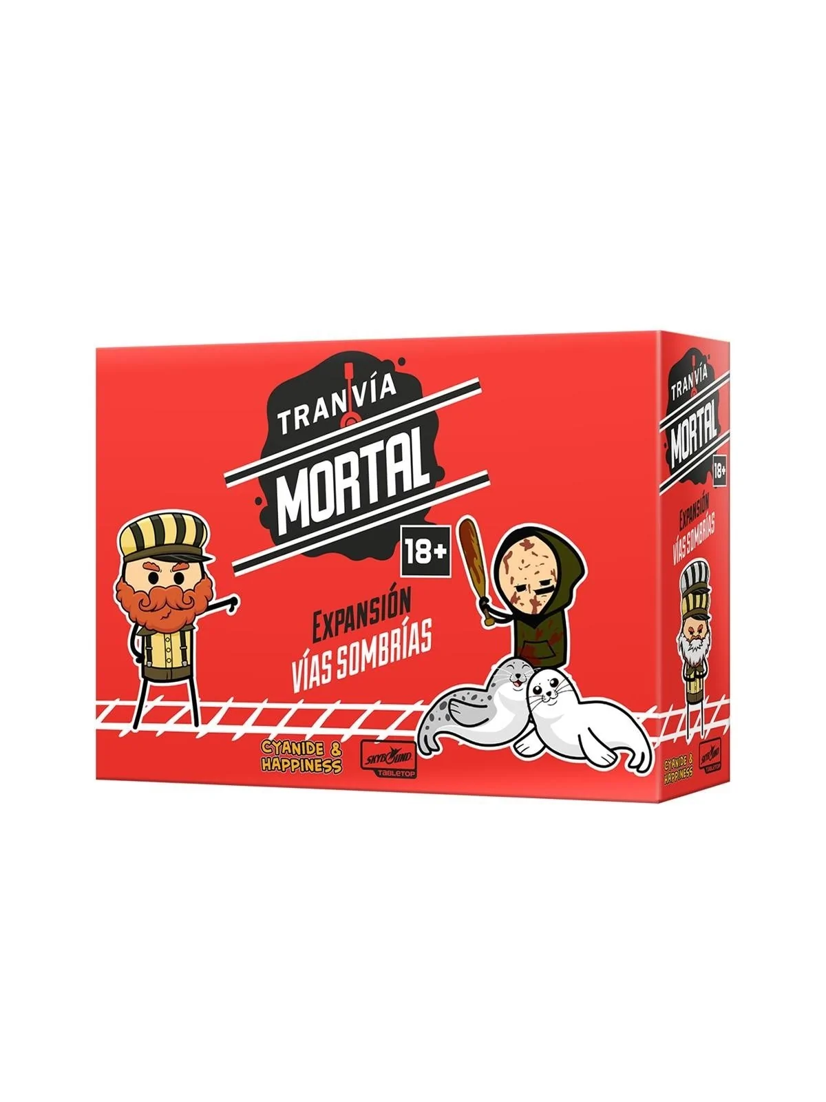 Tranvía Mortal: Expansión Vías Sombrías de Asmodee en Juegos de Tablero | La Cueva Roja
