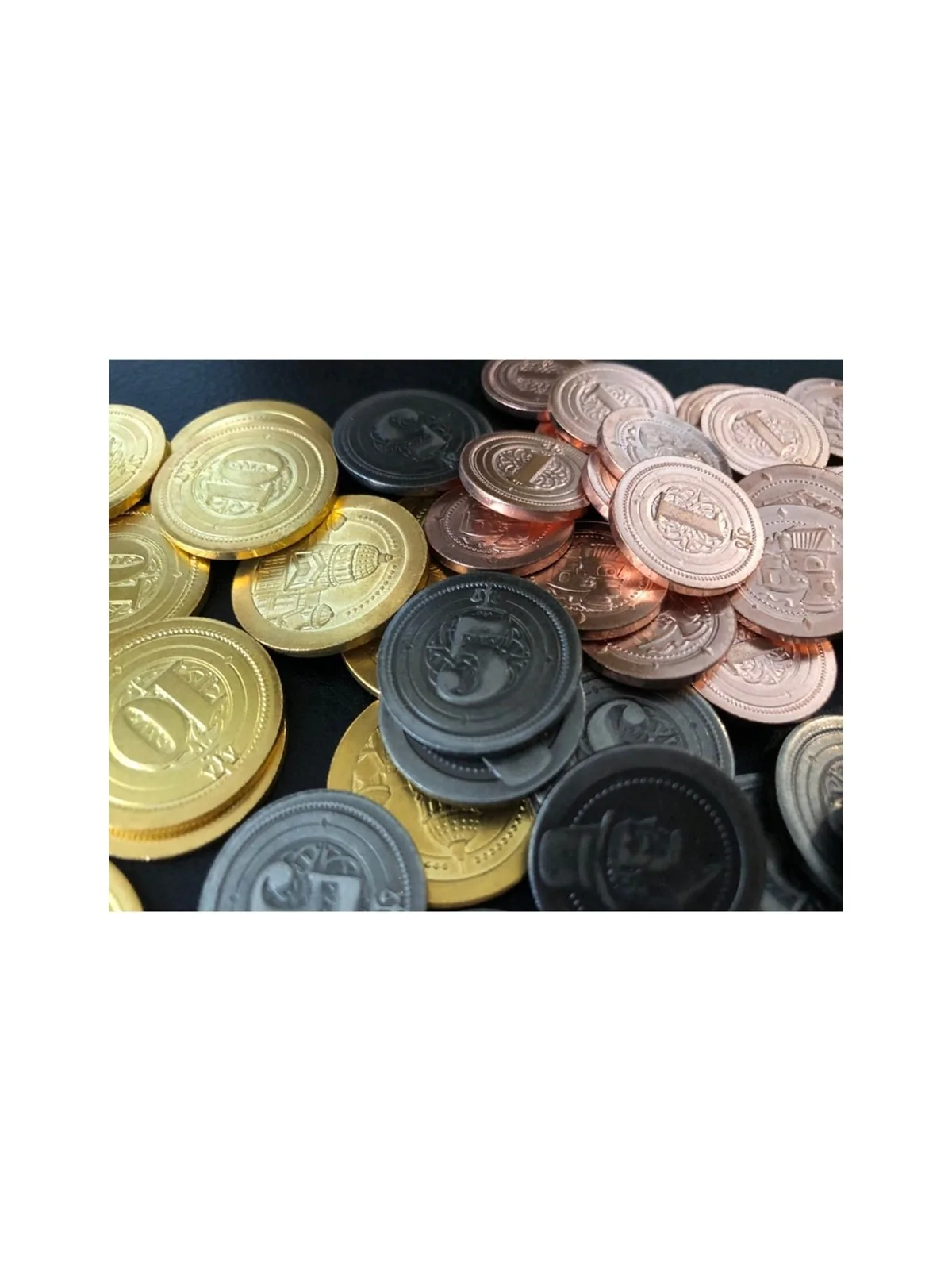 Juego de 50 Monedas de Metal Industrial de Mayday en Otros | La Cueva Roja