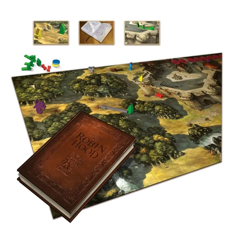 Las Aventuras de Robin Hood de Devir en Juegos de Tablero | La Cueva Roja