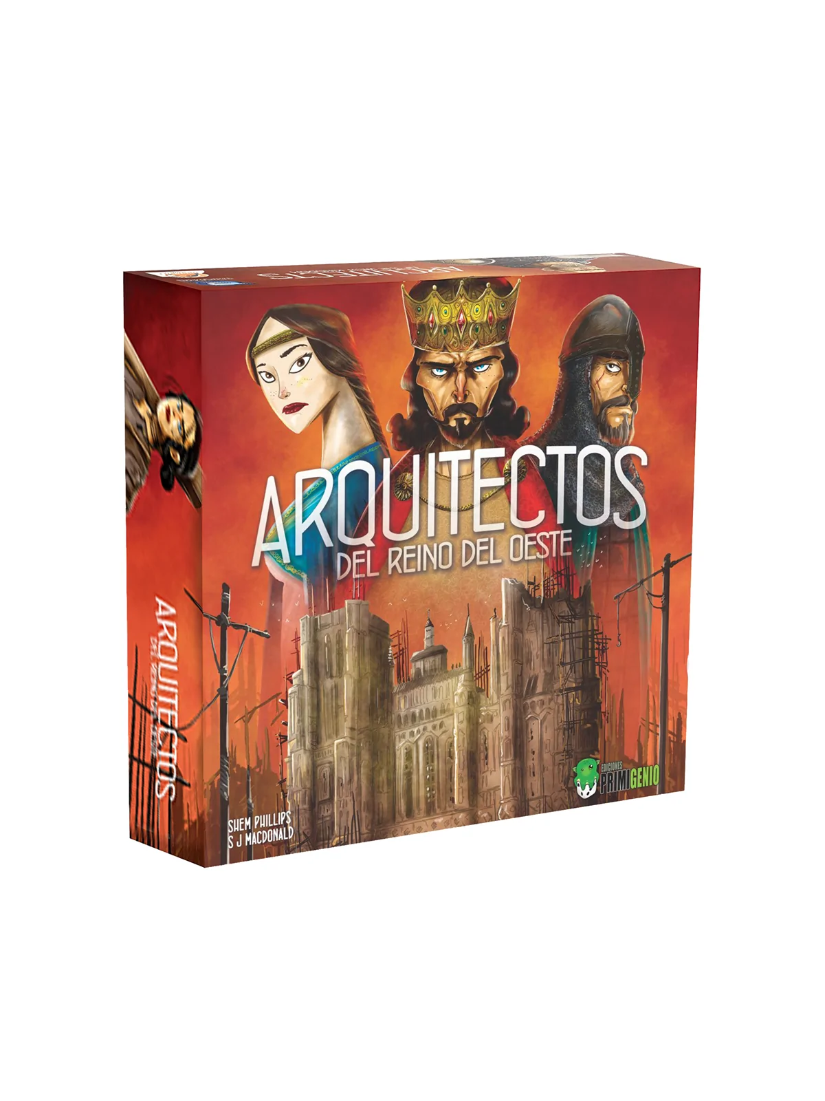 Arquitectos del Reino del Oeste de Ediciones Primigenio en Juegos de Tablero | La Cueva Roja