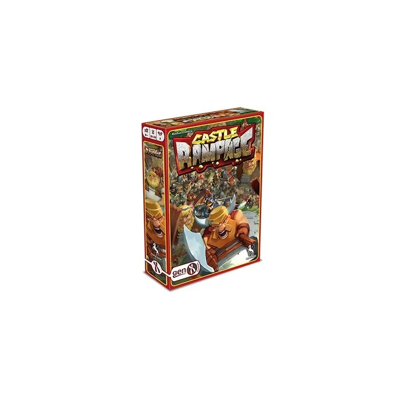 Castle Rampage de Gen X Games en Juegos de Tablero | La Cueva Roja