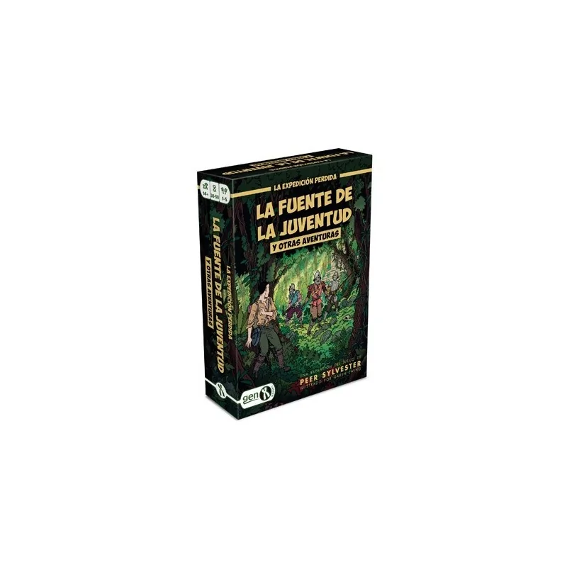 La Expedición Perdida: La Fuente de la Juventud y Otras Aventuras de Gen X Games en Juegos de Cartas | La Cueva Roja