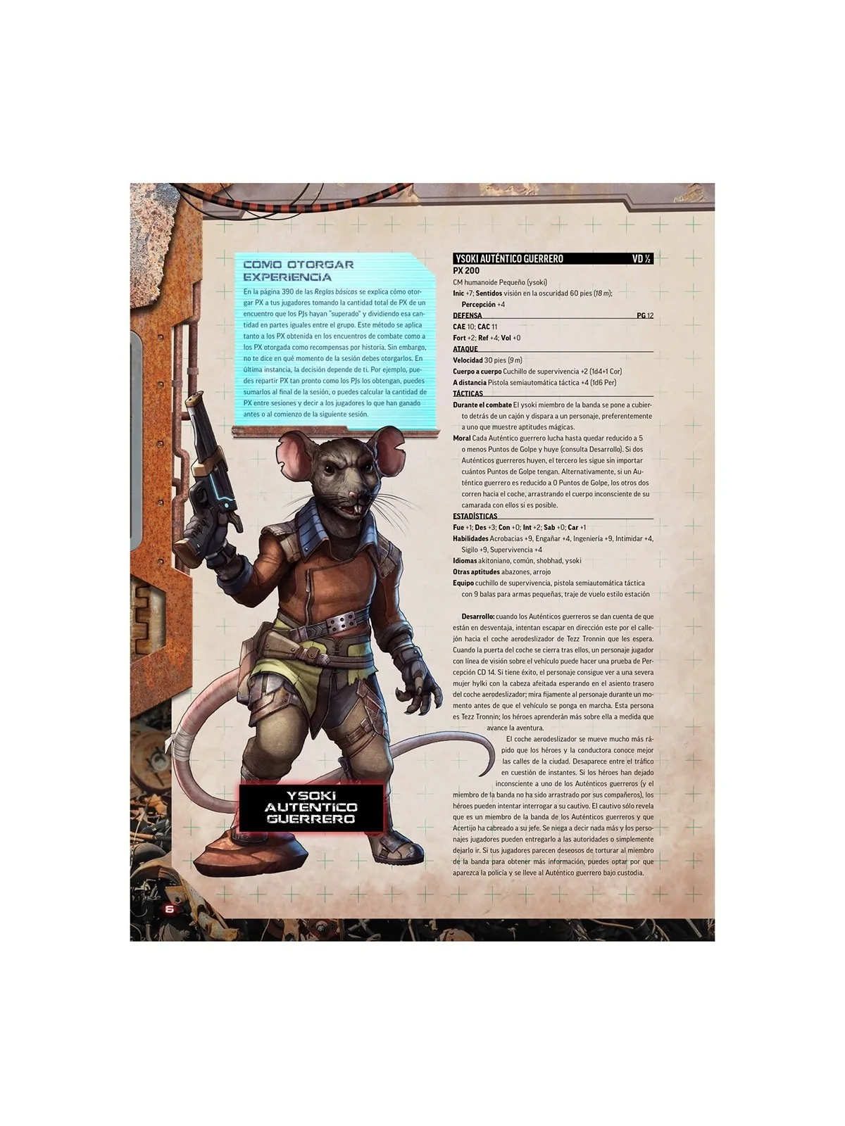 Starfinder: El Deleite de los Chatarreros de Devir en Juegos de Rol | La Cueva Roja