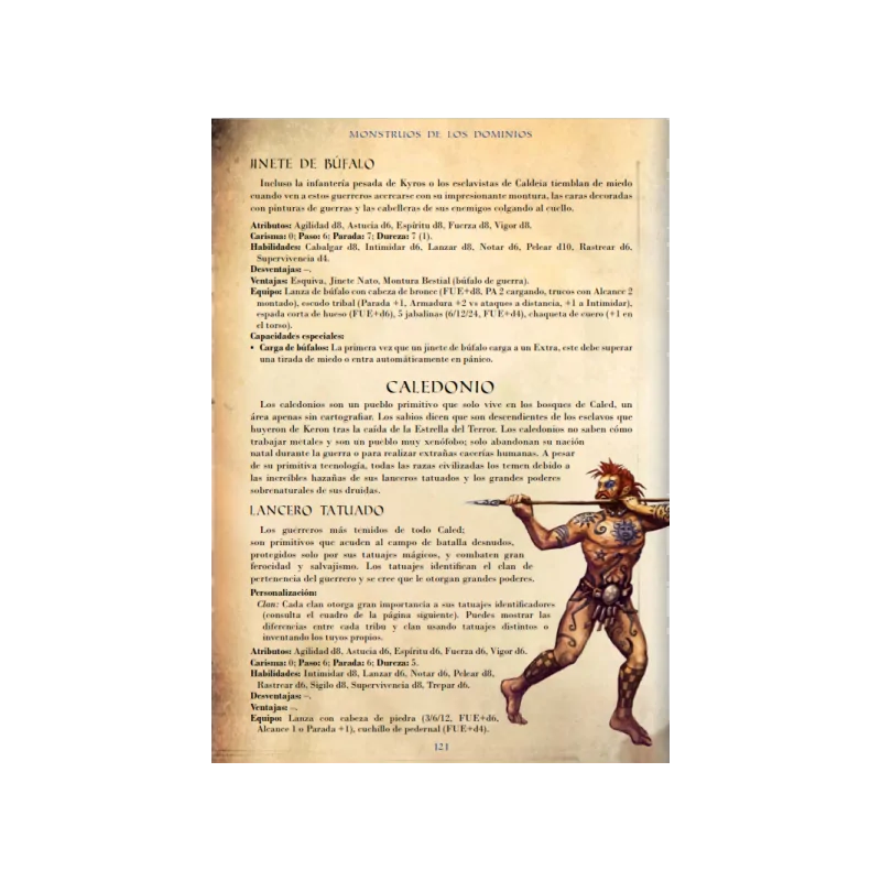 Savage Worlds Bestias y Bárbaros - Guía del Director de HT Publishers en Juegos de Rol | La Cueva Roja