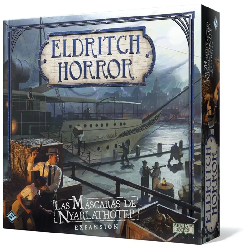 Eldritch Horror: Las Máscaras de Nyarlathotep de Fantasy Flight Games en Juegos de Tablero | La Cueva Roja