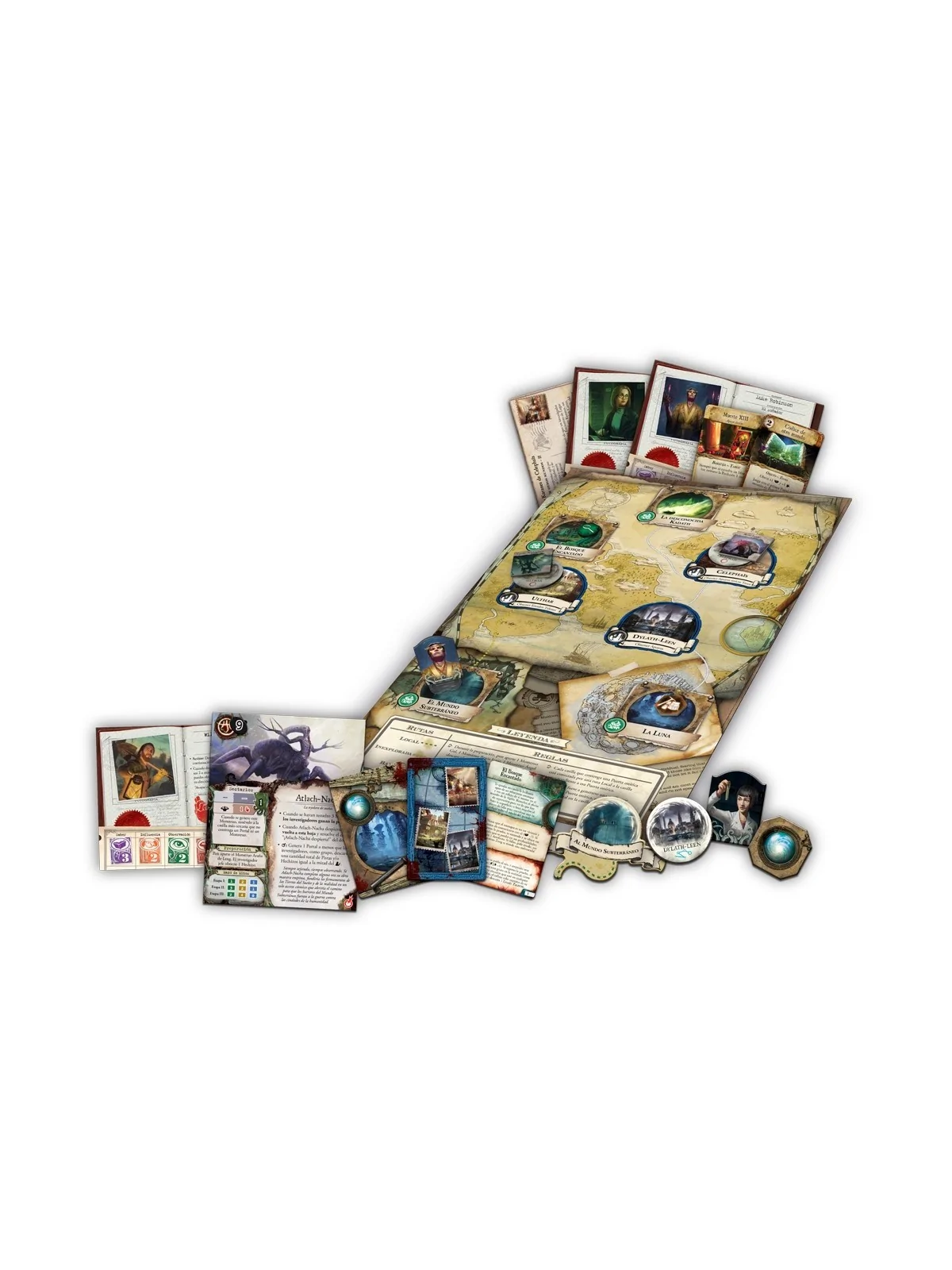 Eldritch Horror: Las Tierras del Sueño de Fantasy Flight Games en Juegos de Tablero | La Cueva Roja