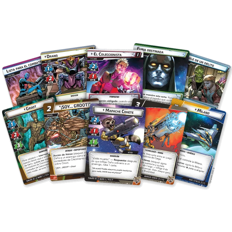 Marvel Champions: Los más Buscados de la Galaxia de Fantasy Flight Games en Juegos de Cartas | La Cueva Roja