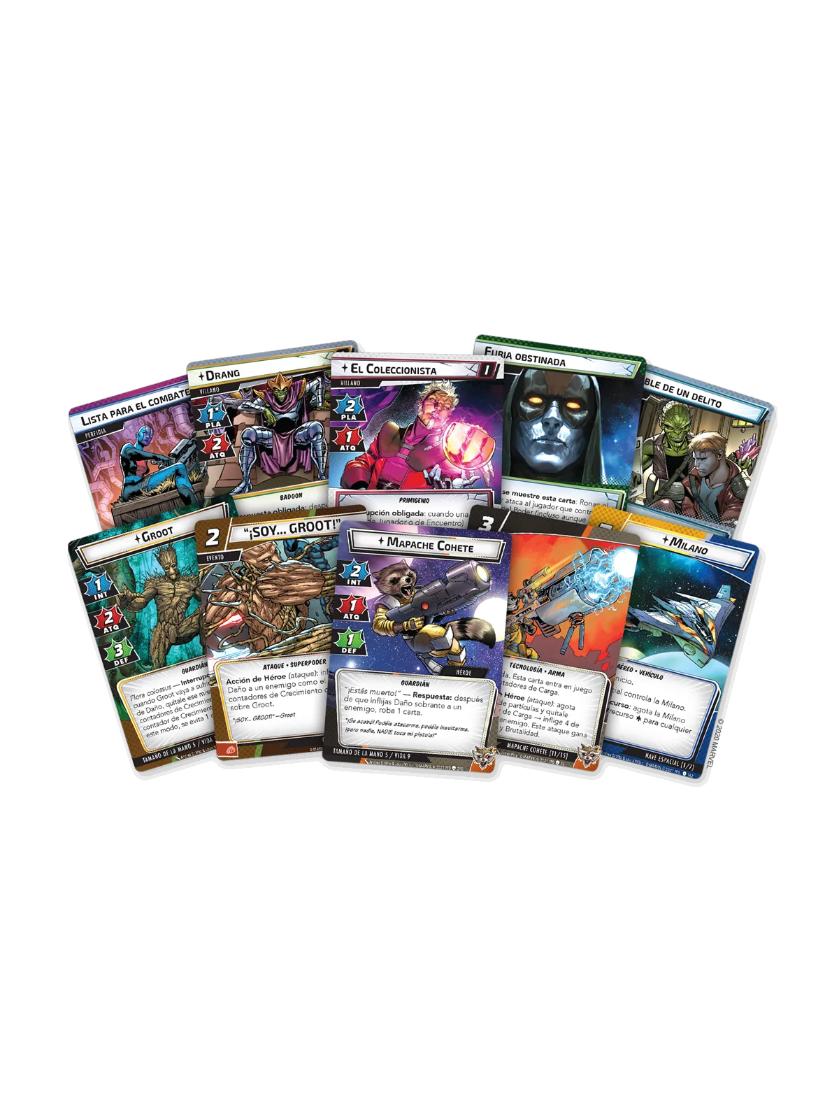 Marvel Champions: Los más Buscados de la Galaxia de Fantasy Flight Games en Juegos de Cartas | La Cueva Roja